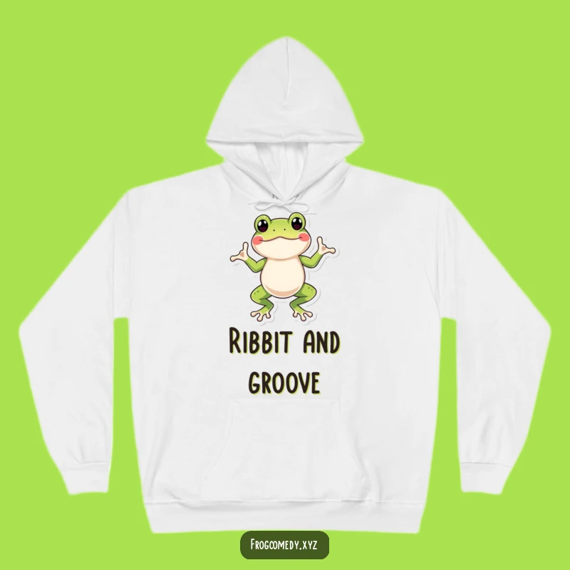 Funny Frog Wiggle Dance Hoodie: Cozy Amphibian Sweatshirt, Ideal Funny Gift